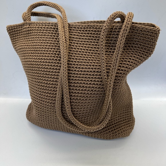 The Sak Handbags - The Sak Woven Crochet Tote Bag in Brown